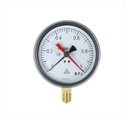 Đồng hồ đo áp suất loại 2 kim hãng Nissin
